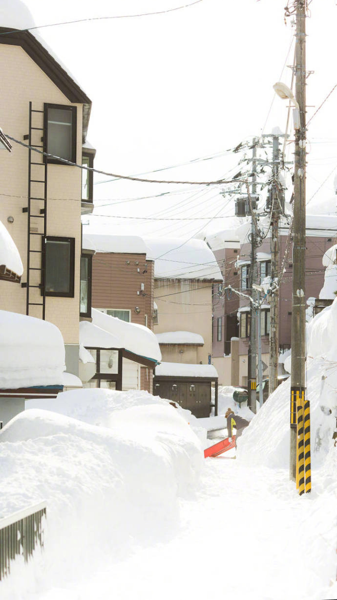 ​日本北海道的雪