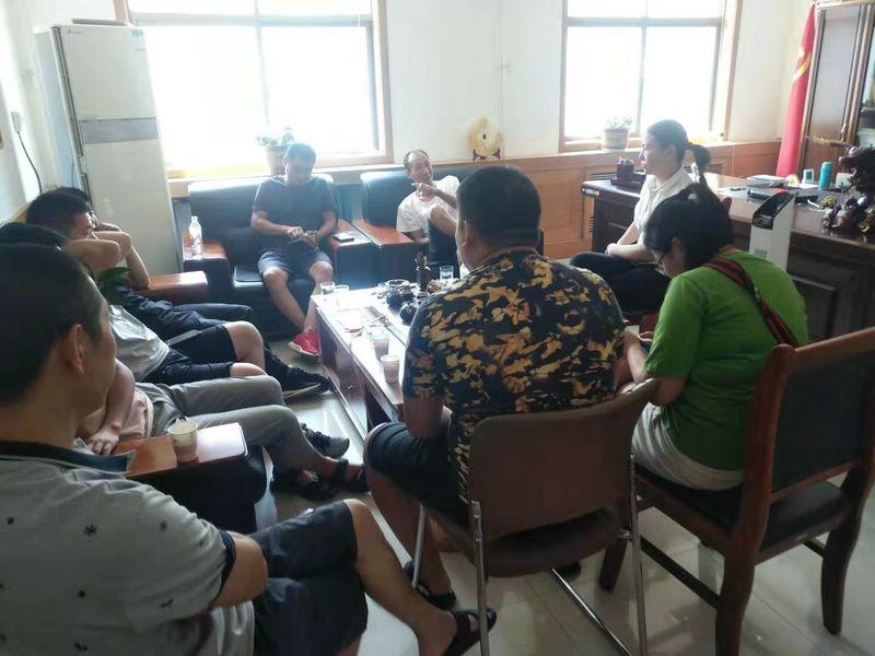 欢迎安丘客户来我公司交流合作