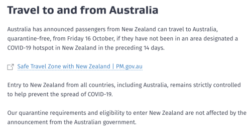 重磅！新西兰移民局最新入境政策，已生效！